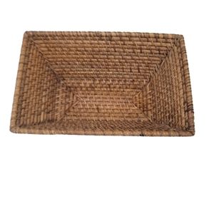 Rattan Coffee Table / Accessory or Jewelry Tray